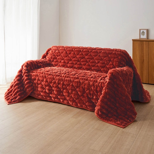 ふんわりもこもこあったかマルチカバー・ソファーカバー