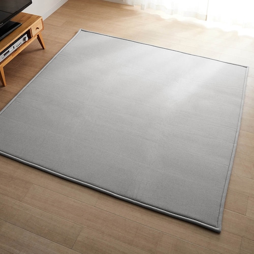 ウール混ウレタン入りラグ