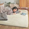 【ベルメゾン】こたつ敷布団としても使える蓄熱ウレタン入りラグ