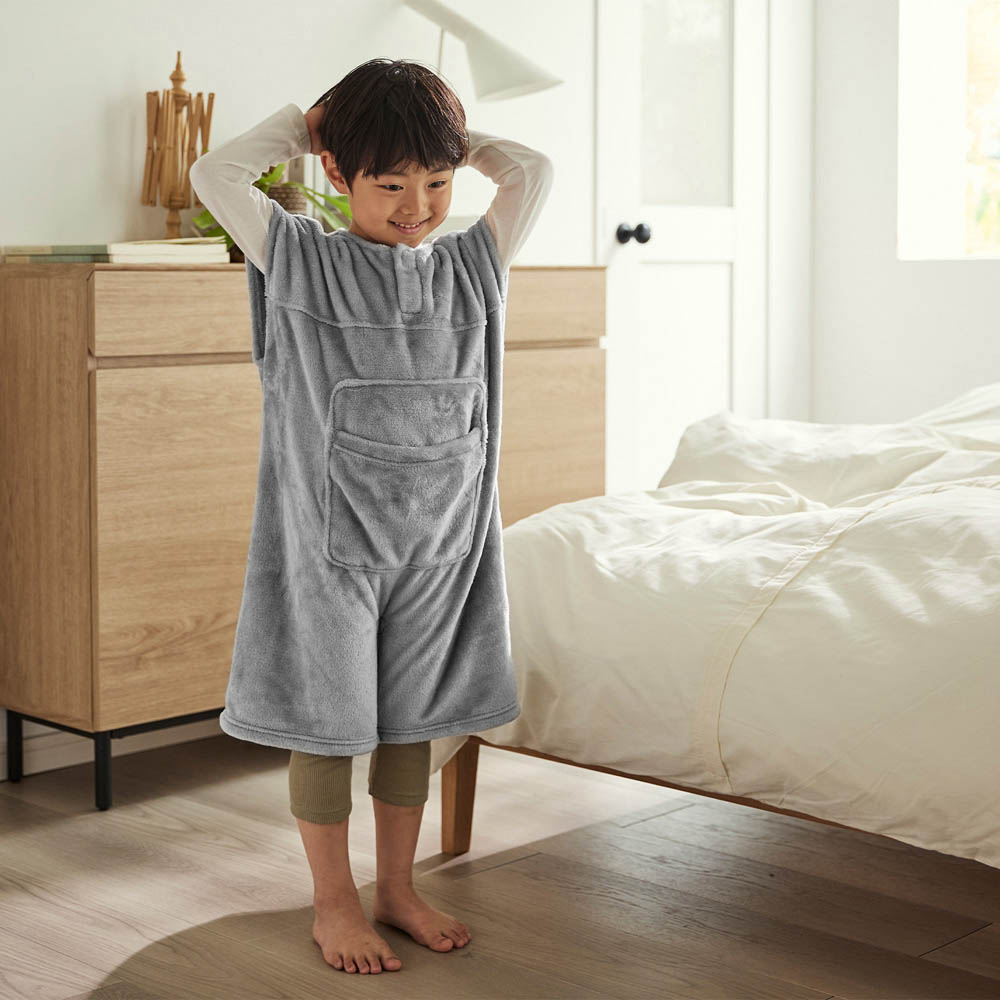 【BELLE MAISON DAYS】着たまま眠れるロングベスト(子供用)