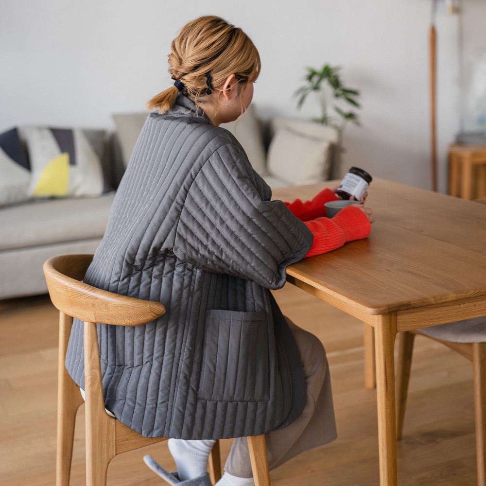 あったか中わたキルトの家事がしやすい半纏(BELLE MAISON DAYS)｜通販