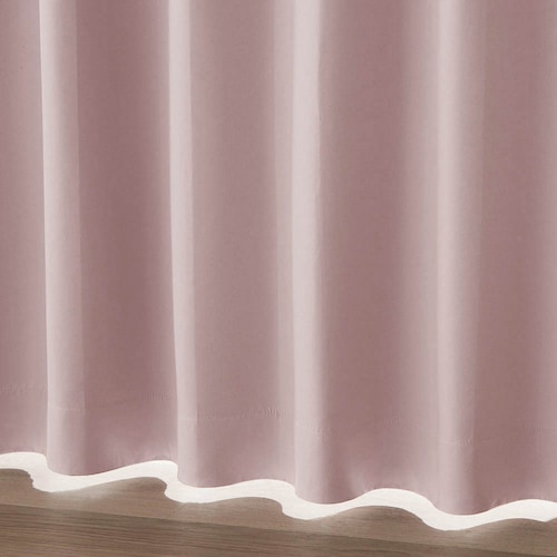 完全遮光生地を使った遮熱・防音・形状記憶カーテン ＜2枚組／1枚＞