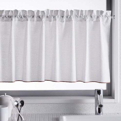 UVカット・遮熱・遮像カフェカーテン（小窓カーテン） ＜1枚＞