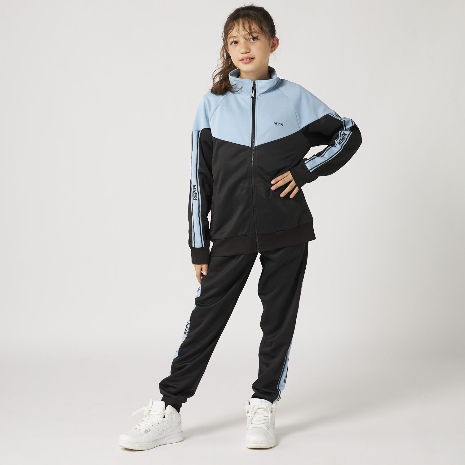【ベルメゾン】REPIPI 切替ジャージ上下セット