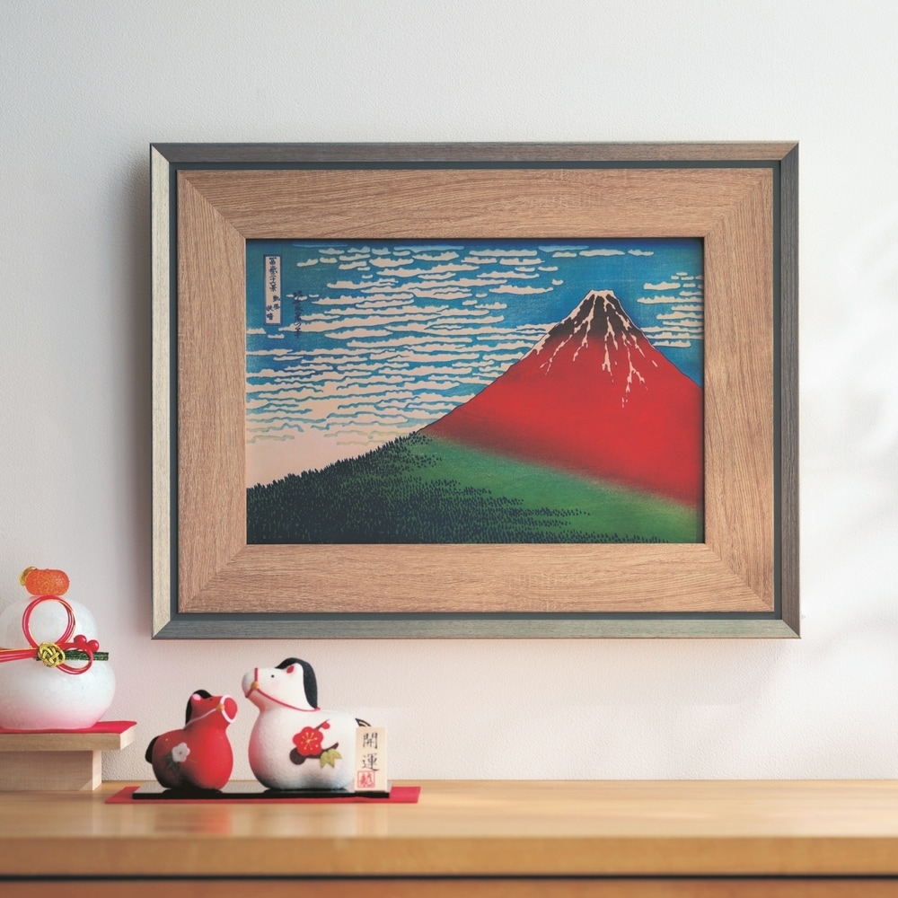 アートフレーム 葛飾北斎「赤富士」 【お正月】｜通販のベルメゾンネット