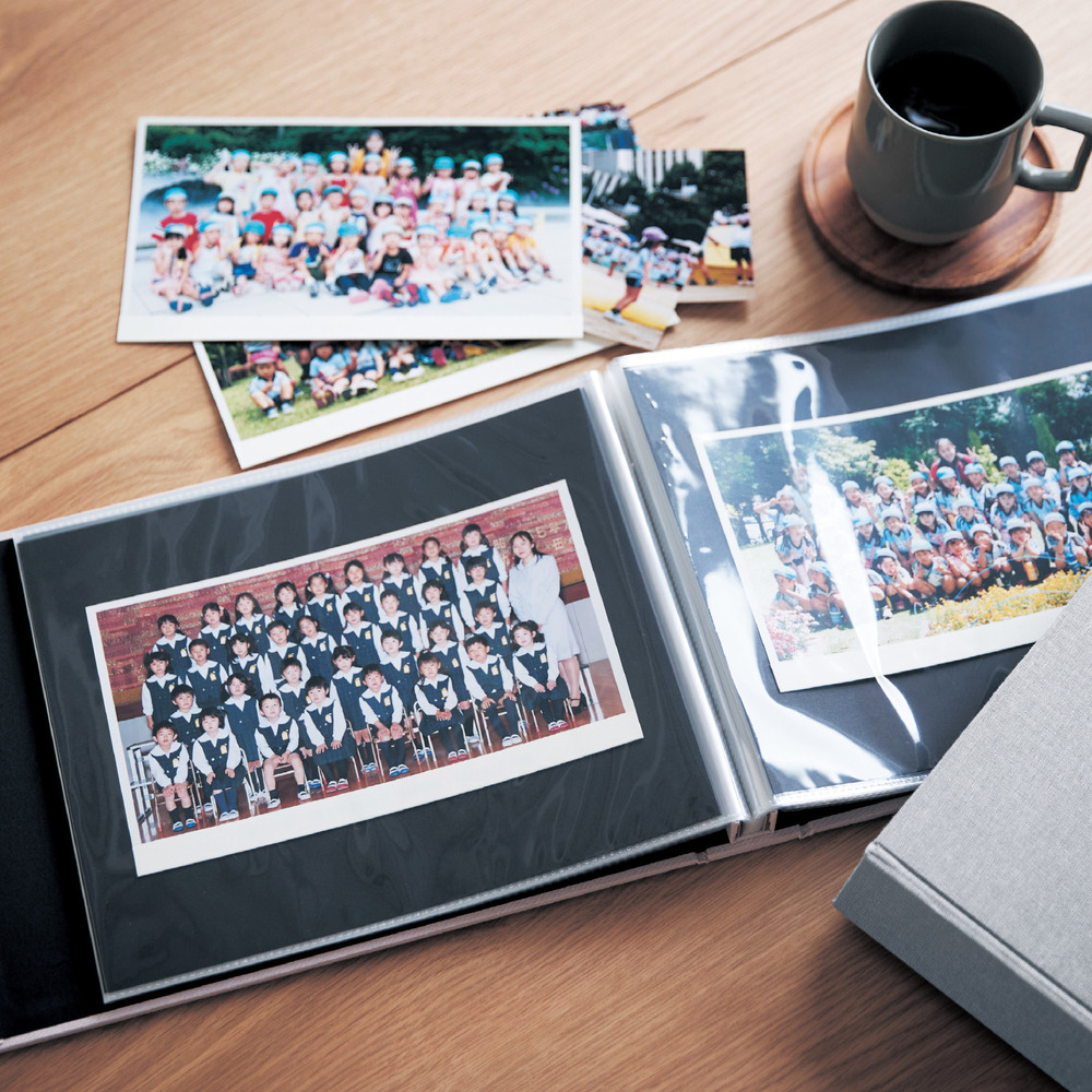 【BELLE MAISON DAYS】生地張り表紙の集合写真アルバム 【BELLE MAISON DAYS】生地張り表紙の集合写真アルバム