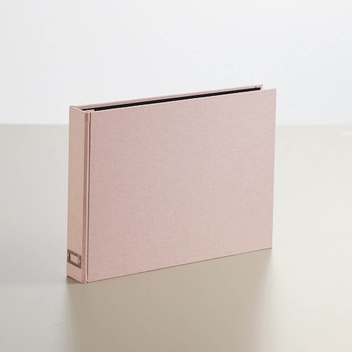 生地張り表紙の集合写真アルバム