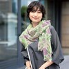 【ベルメゾン】【季節の変わり目に大活躍!】 プリント柄が美しいガーゼ軽量ストール 【日本製】
