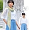 巻いて、羽織って、夏の紫外線対策に