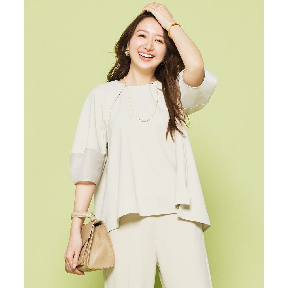 【オンワード樫山】【UNFILO/アンフィーロ】 BEAUTY MOVE シアースリーブブラウス