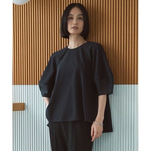 【UNFILO／アンフィーロ】 BEAUTY MOVE シアースリーブブラウス