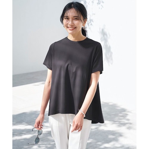 【オンワード樫山 UNFILO/アンフィーロ】 BEAUTY FORM-T バックフレアTシャツ