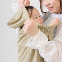 安心のフード付き