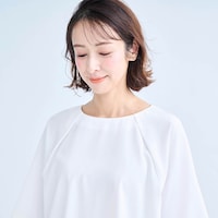 ラグラン切替で美しい肩ラインに