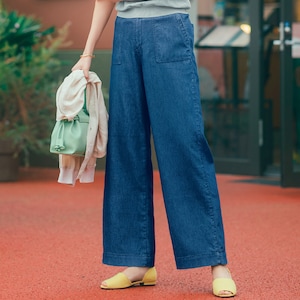 【ベルメゾン】夏専用デニムパンツ【接触冷感】