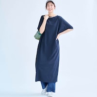 モデル身長169cm／M68　※写真は撮影用のため、股下+7cmになります。
