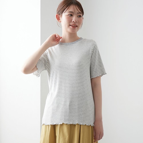半袖ボーダーTシャツ