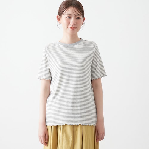 半袖ボーダーTシャツ