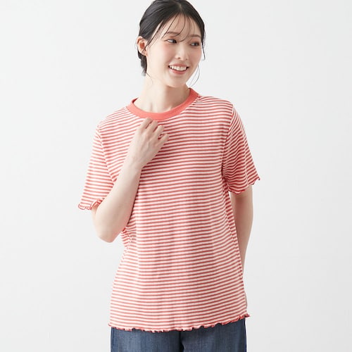半袖ボーダーTシャツ