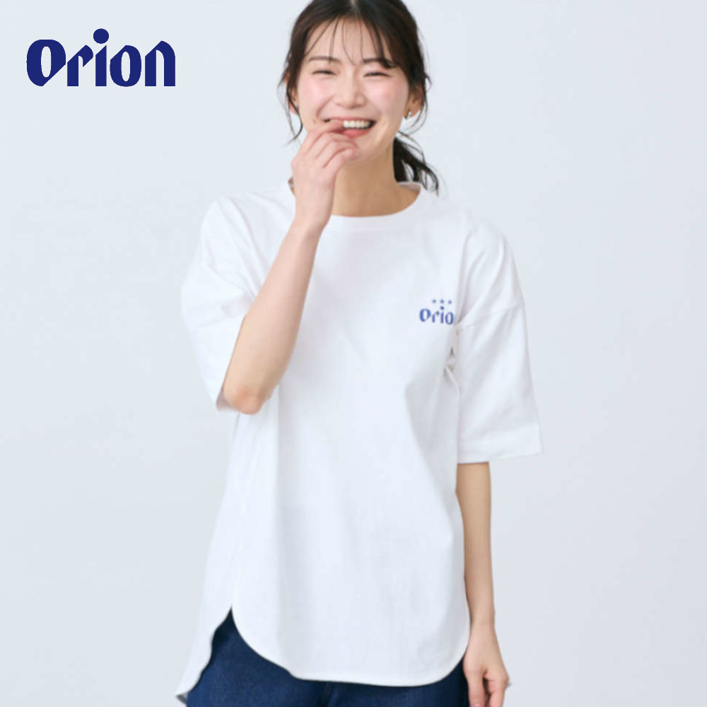 【オリオン/Orion】スリットカットソー 【オリオン/Orion】スリットカットソー