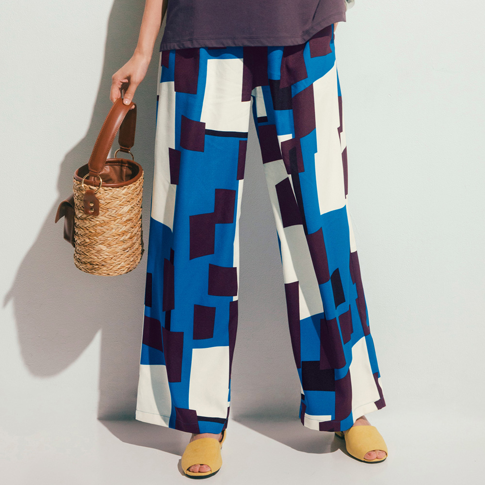 【ベルメゾン】夏に毎日着たくなる涼やかイージーパンツ