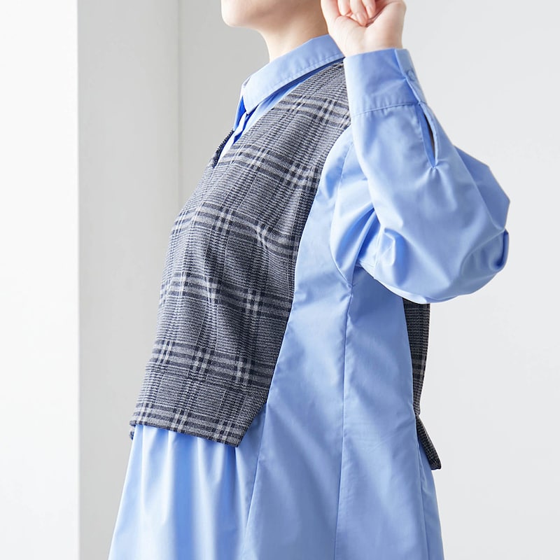 暑くても涼しく重ね着を楽しめるのが嬉しい