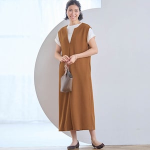 モデル身長168cm／M　※写真は撮影用のため身丈+6.5cmになります。
