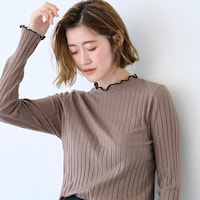 モデル身長166cm／M　ライトモカ