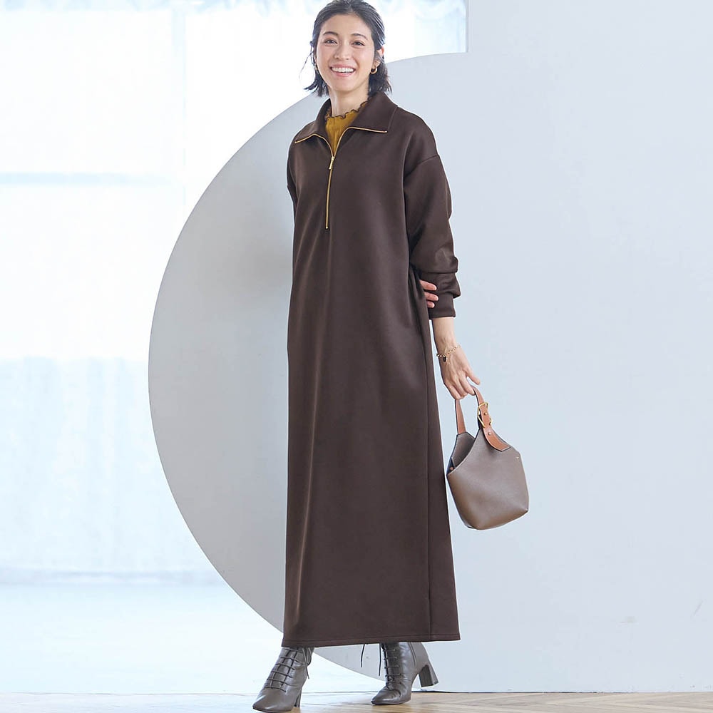 【未使用】HALF‐NOTE ハーフノート ロングワンピース 2着分 ハーフジップワンピース(スタイルノート/StyleNote)｜通販のベルメゾン