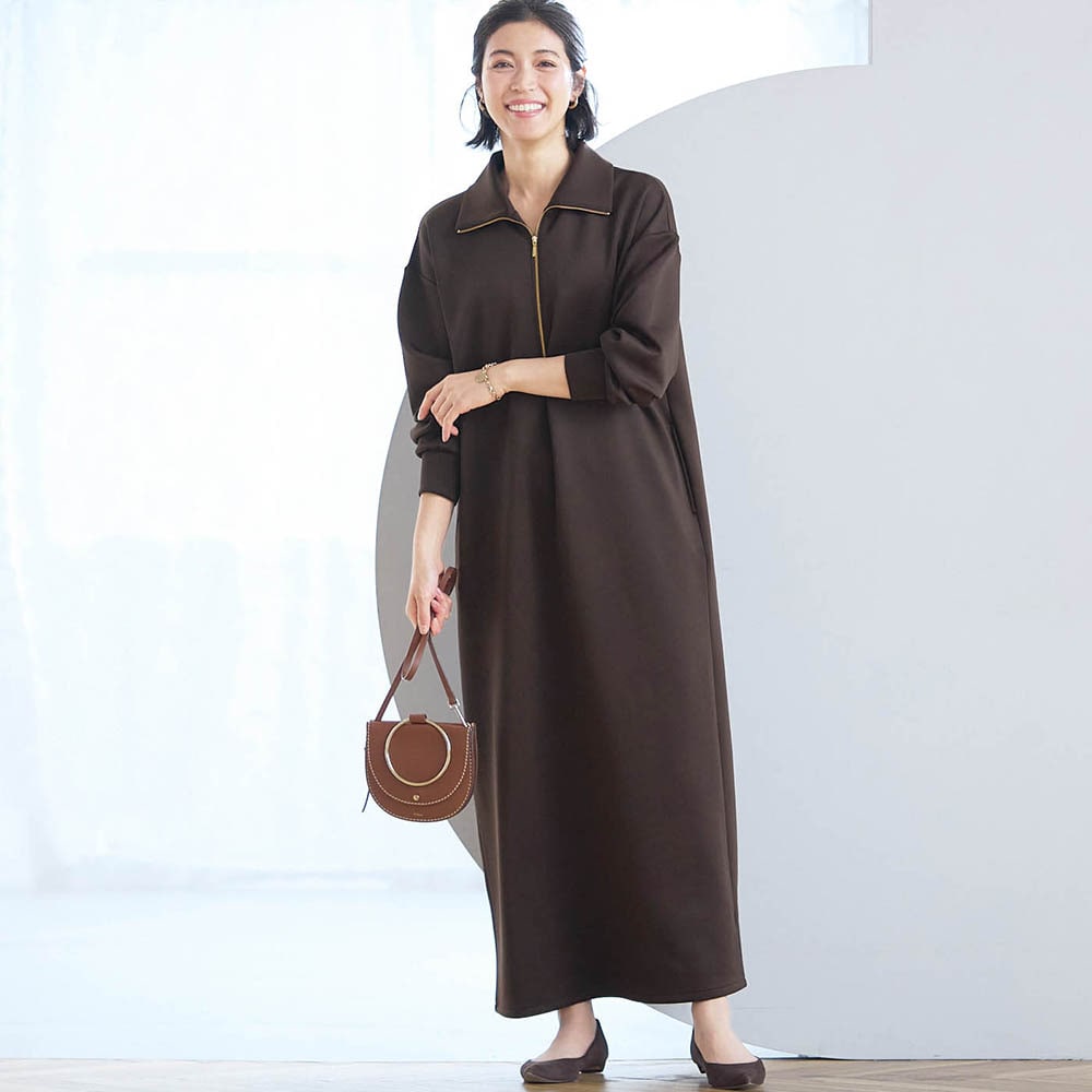 【未使用】HALF‐NOTE ハーフノート ロングワンピース 2着分 ハーフジップワンピース(スタイルノート/StyleNote)｜通販のベルメゾン