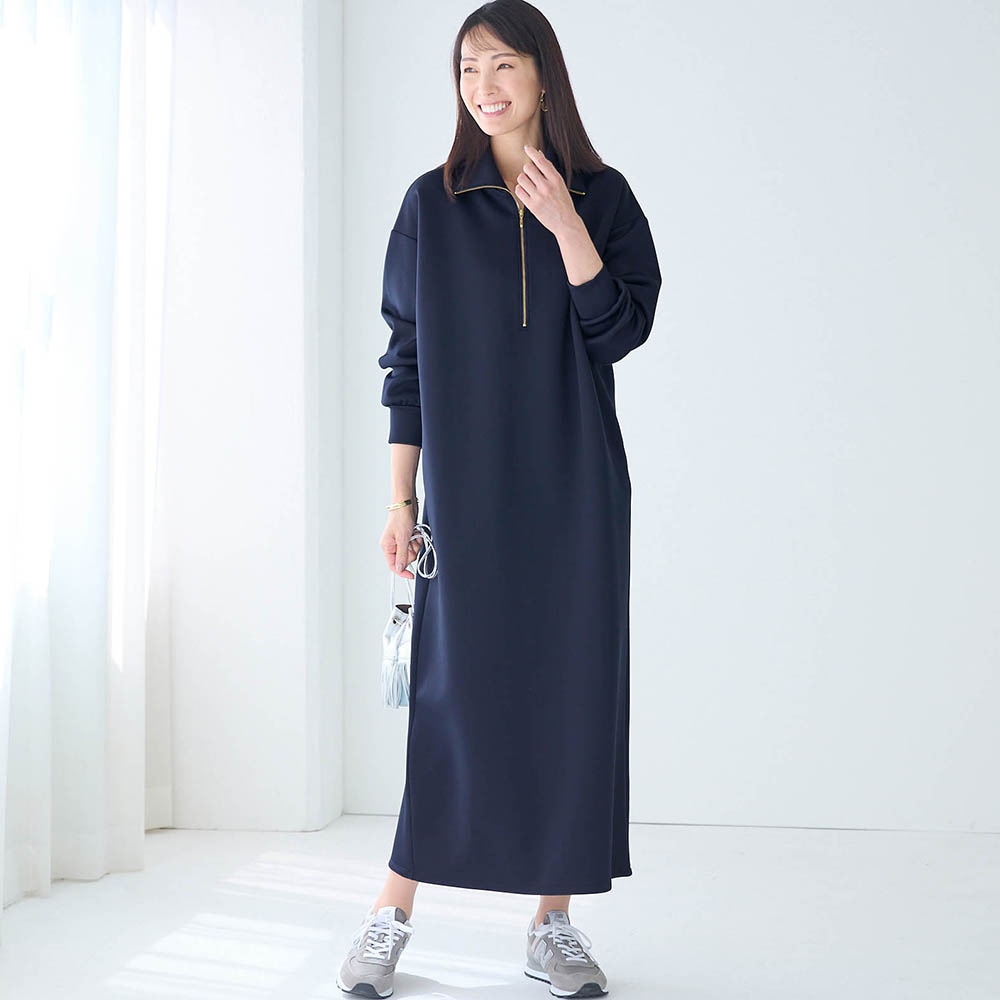 【未使用】HALF‐NOTE ハーフノート ロングワンピース 2着分 ハーフジップワンピース(スタイルノート/StyleNote)｜通販のベルメゾン