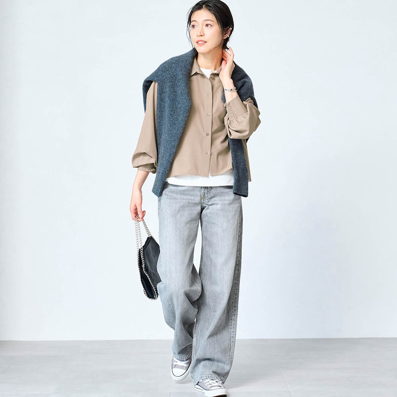 モデル身長168cm／M