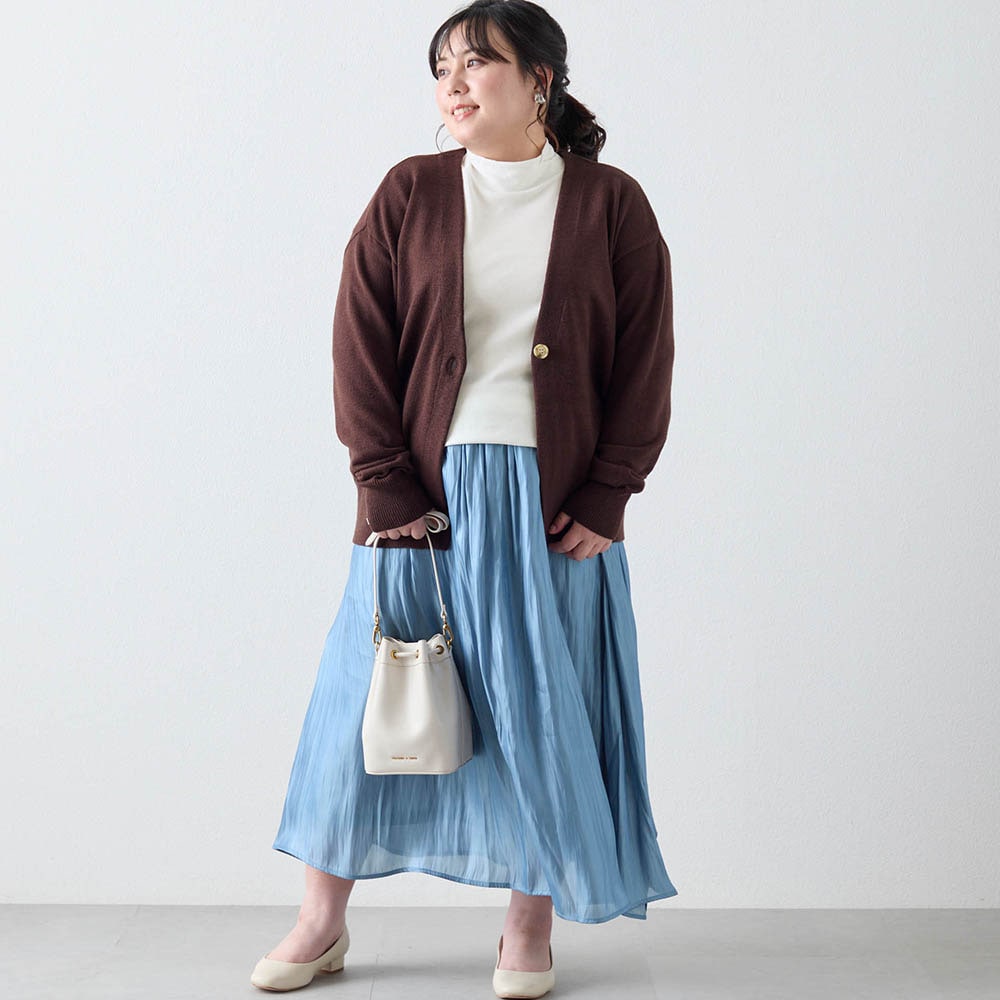 モデル身長157cm／4L・総丈85cm