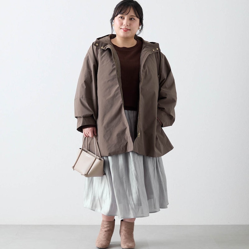 モデル身長157cm／3L・総丈78cm