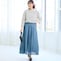 モデル身長169cm／M・総丈85cm　※写真は撮影用のため総丈+6cmになります。