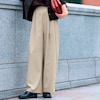 【スタイルノート/StyleNote】ラクしてキレイを叶えるタックワイドパンツ