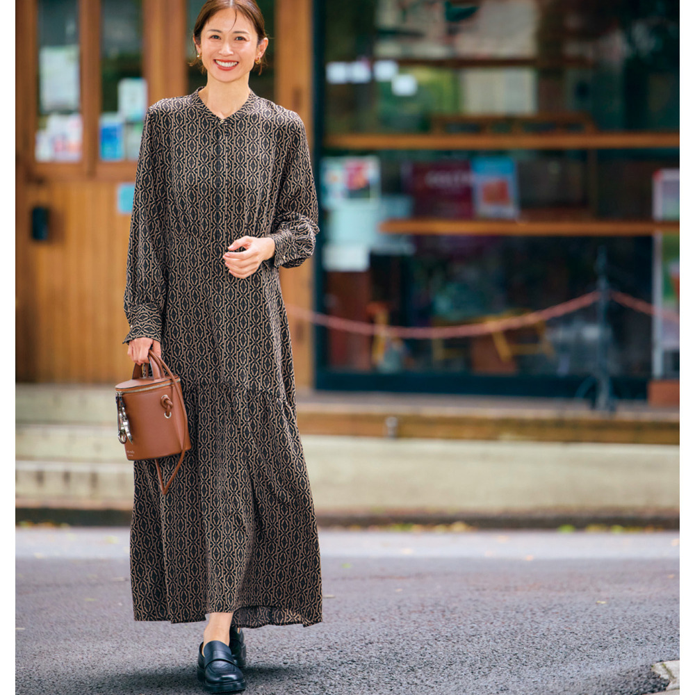 【スタイルノート/StyleNote】プリントワンピース