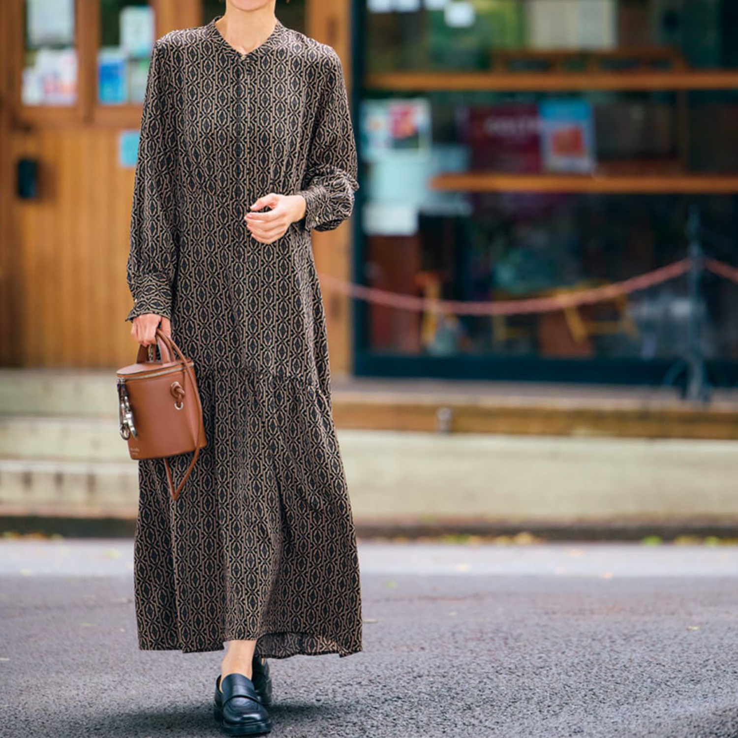 【スタイルノート/StyleNote】プリントワンピース