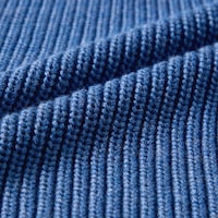 立体的な編み柄が縦ラインを強調しすっきり見え