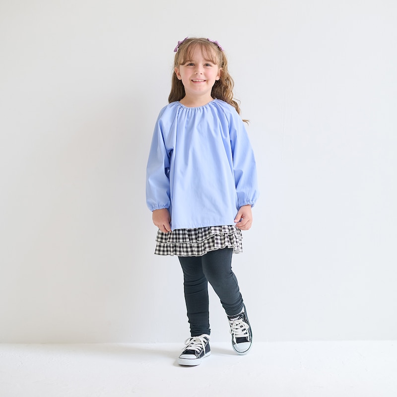 サックス、かぶりタイプ／モデル身長109㎝・110サイズ着用