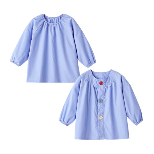 タイプが選べる通園用スモック