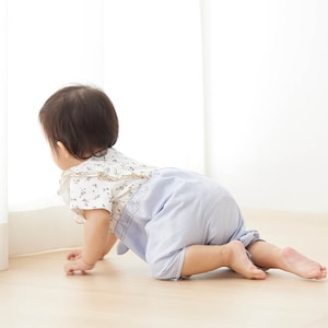 おしりにマチがあり動きやすい