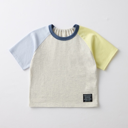 保育士さんの声から生まれたお着替えしやすいラグラン半袖Tシャツ
