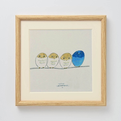 山口一郎描下ろし 掛け置き兼用アート