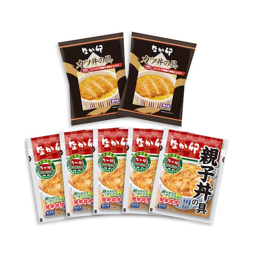 なか卯 カツ丼の具＆親子丼の具セット