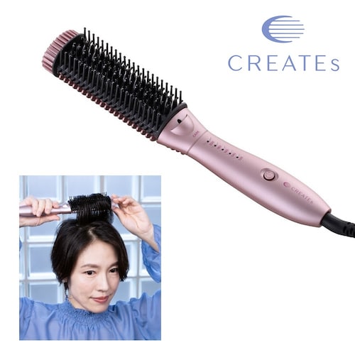 クレイツイオン ケアブラシアイロン ケアリッチ (ヘアアイロン)