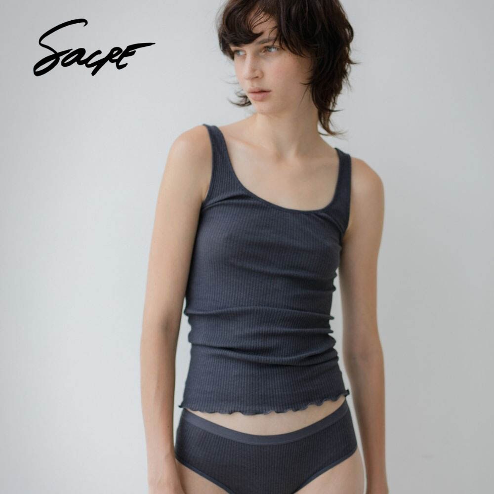【ベルメゾン】【数量限定特価】 Sacre リブタンクトップ
