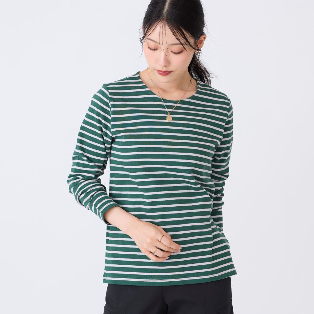 【クローズトラック/CLOTHES TRUCK】綿素材長袖Tシャツ