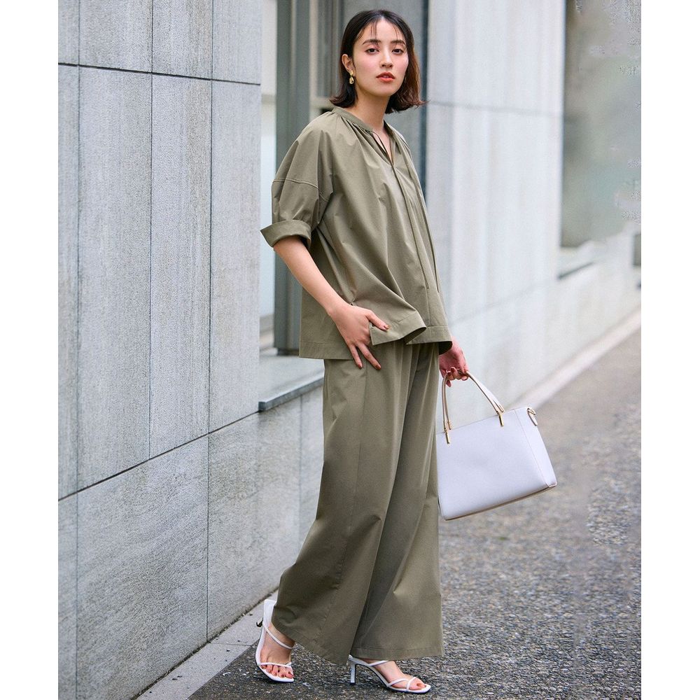 【オンワード樫山】【UNFILO/アンフィーロ】FINE MOVE ワイドパンツ