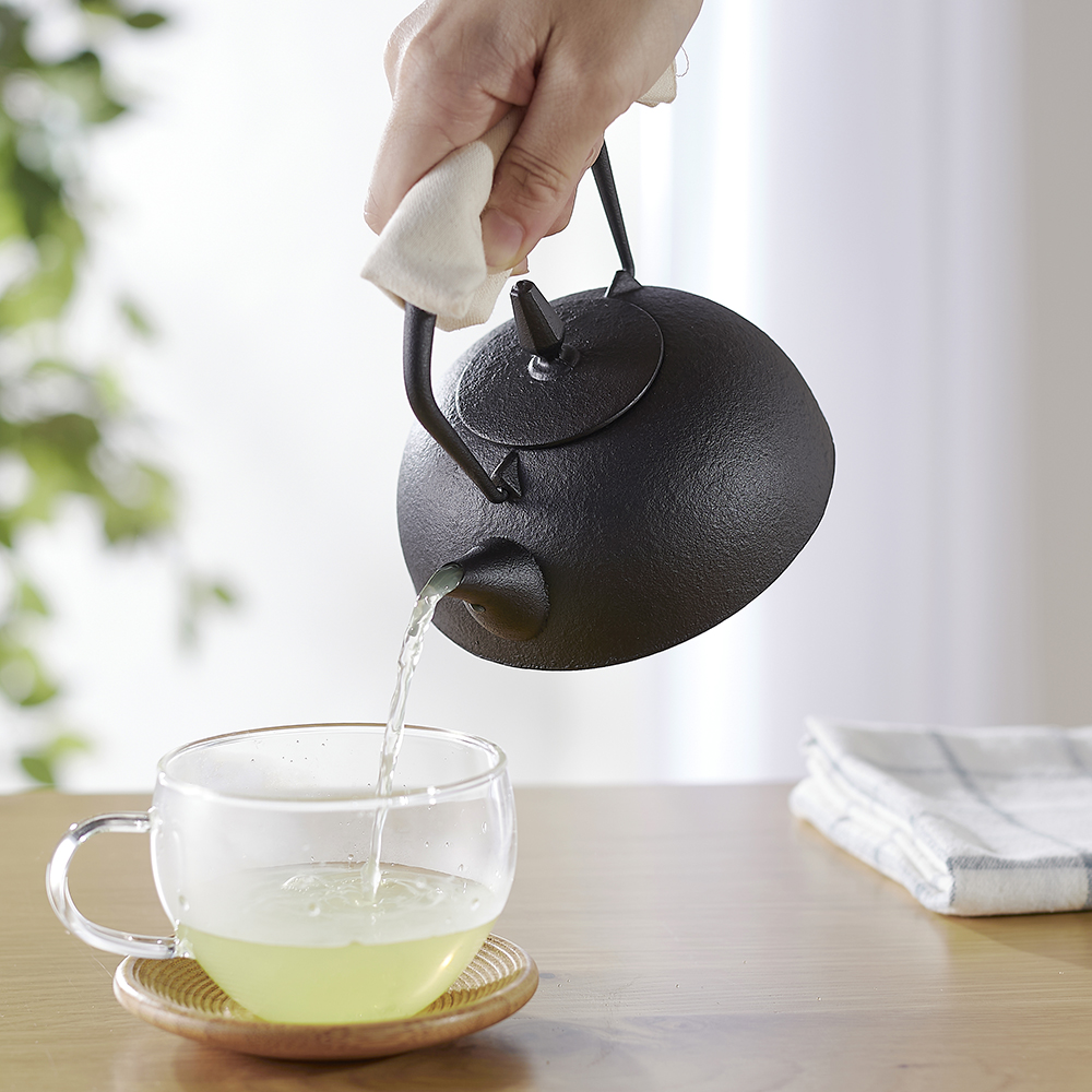 【ビタクラフト/VitaCraft】「池永鉄工×VitaCraft」南部鉄 急須 華 【IH/ガス火対応】